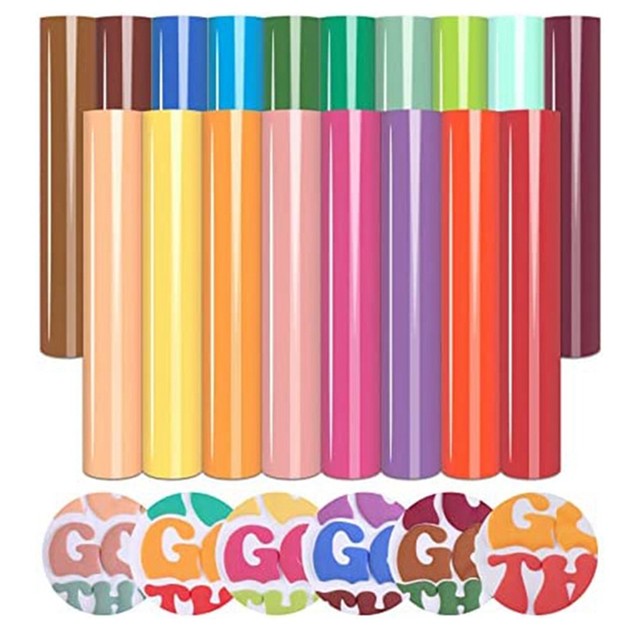 1Set Puff Vinyl Heat Transfer 3D Puff HTV Heat Transfer Vinyl Vinyl Heat  Transfer For T